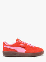 Sneakers Uit Leder Puma Rood women 39646372